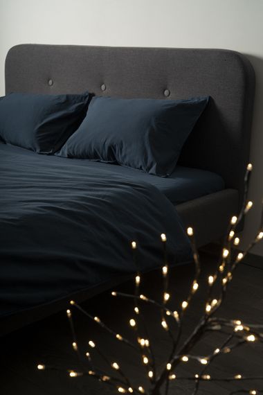 Комплект постільної білизни SoundSleep Stonewash Adriatic Dark Blue Полуторний 160х220 см синій (92669536) | Зображення 7