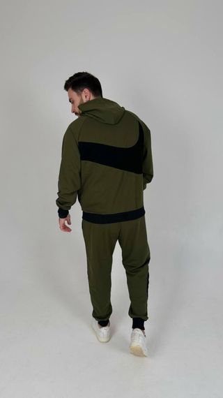 Костюм Nike з худі хакі | Зображення 4