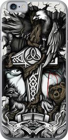 Чехол на iPhone 6s Тату Викинг "4098u-90-17620"
