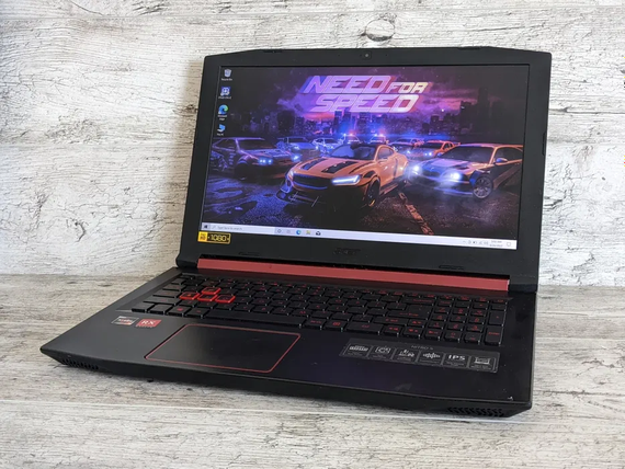 Ноутбук Ігровий Acer Nitro 5 15.6  8/128 HDD Radeon Ryzen RX 560X 4GB | Зображення 1