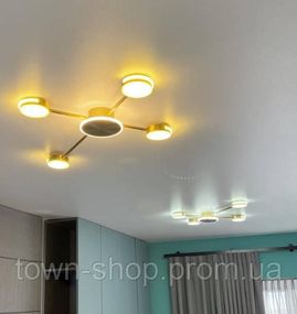 Люстра потолочная LED R88/4-AB-k Латунь 7х64х82 см.