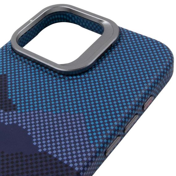 TPU чохол Pixel Craft with Magnetic Fit для Apple iPhone 16 Pro (6.3") Mountain Blue | Зображення 3