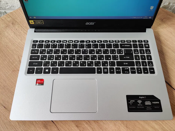 Ноутбук  ACER A315-23G/15.6 FHD/Ryzen 3 3250U/8Gb/SSD256Gb/RADEON 625-2Gb | Зображення 1