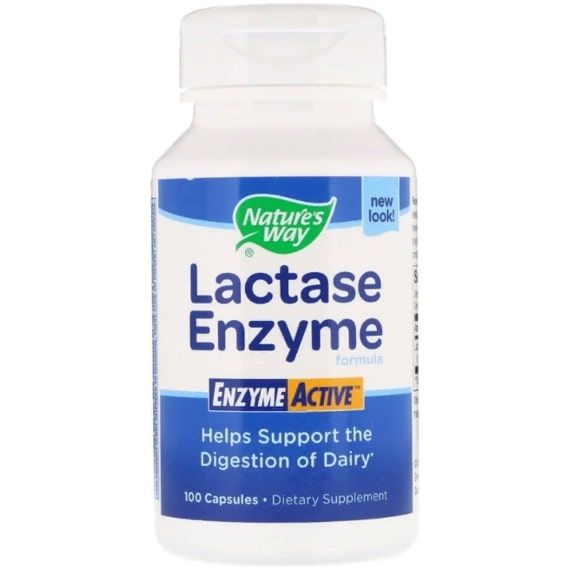 Лактаза Nature's Way Lactase Formula EnzymeActive 100 Caps NWY-47110