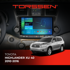 Штатна магнітола Torssen Toyota Highlander XU 40 2010-2016 F10432 4G Carplay DSP