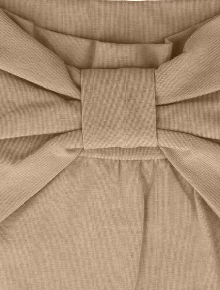 Дитячі штанці для новонародженої дівчинки Green Cotton 56 см Бежеві (251112114) | Зображення 2