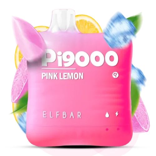Elf Bar Pi9000 смак Малина Лимон (Pink Lemon) (ws51411-2)