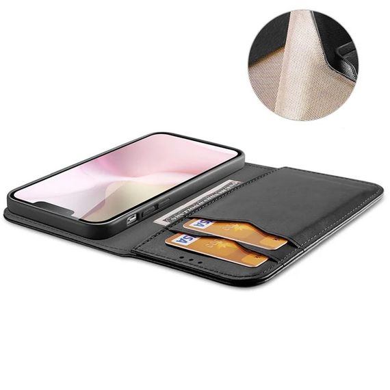 Чохол-книжка Dux Ducis Hivo для Apple iPhone 16e / 17e (6.1") Black | Зображення 2