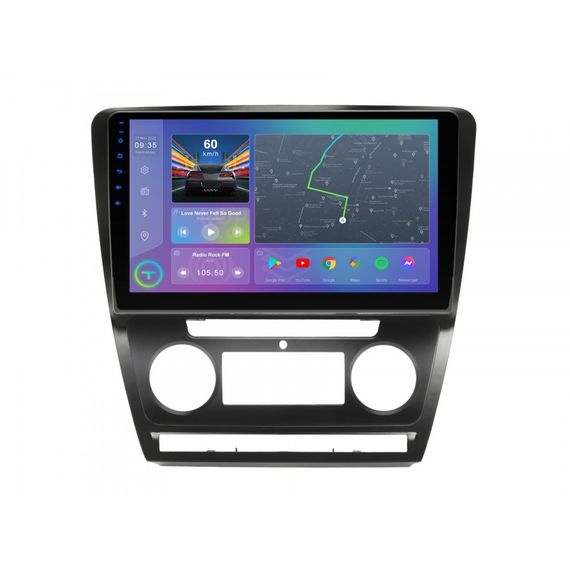 Штатна магнітола Torssen Skoda Octavia A5 08-13 black FL10 4+64Gb 4G Carplay DSP | Зображення 1