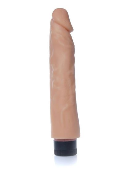 Вібратор - Real Skin Multispeed Flesh, 23 см Sex Aura | Зображення 1