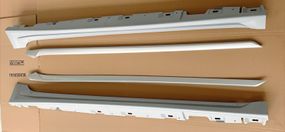 Боковые пороги RS-Style (для четырехдверной версии, 2016-2019) для Ауди A5