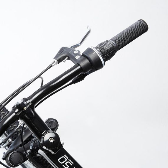 Велосипед туристичний гірський MTB Explore 26" чорний - L - 175-184 см | Зображення 6