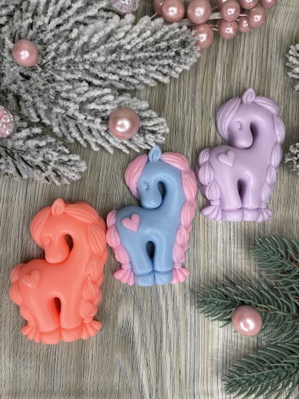 Мило ручної роботи конячка Меланка | Зображення 7