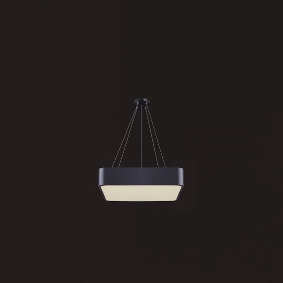 Светильник подвесной WBL-69/30W BK | Зображення 1