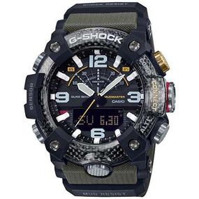 Стильні полімерні чоловічі наручні годинники Casio оригінал Японія G-Shock GG-B100-1A3ER з полімерним ремінцем