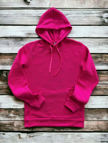 Женский теплый худи толстовка на флисе DA2444 размер 3XL цвет розовый