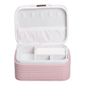 Шкатулка для украшений из эко кожи 15.5×11.5×8.5 органайзер для ювелирных изделий HP-5-37P