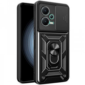 Чехол Xiaomi Redmi Poco X5 Camera Slide Ring
