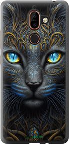 Чохол на Nokia 7 Plus Кішка "5548u-1354-2448"