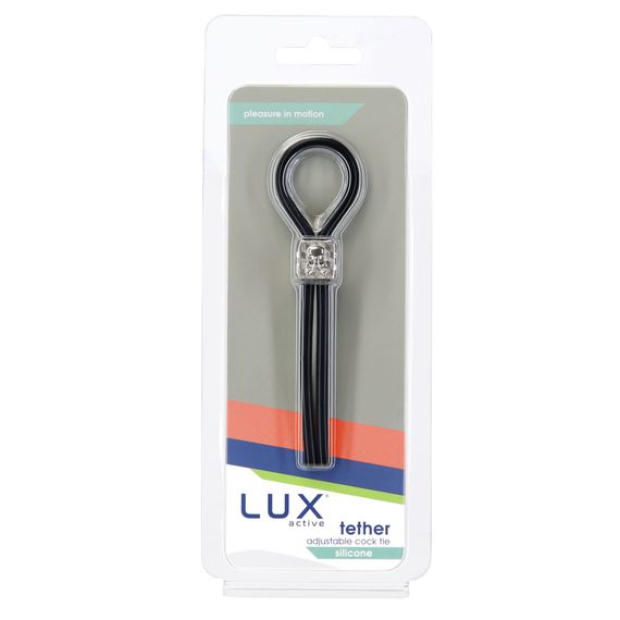 Эрекционное кольцо-лассо LUX Active Tether Adjustable Silicone Cock Tie, регулируемое | Зображення 6
