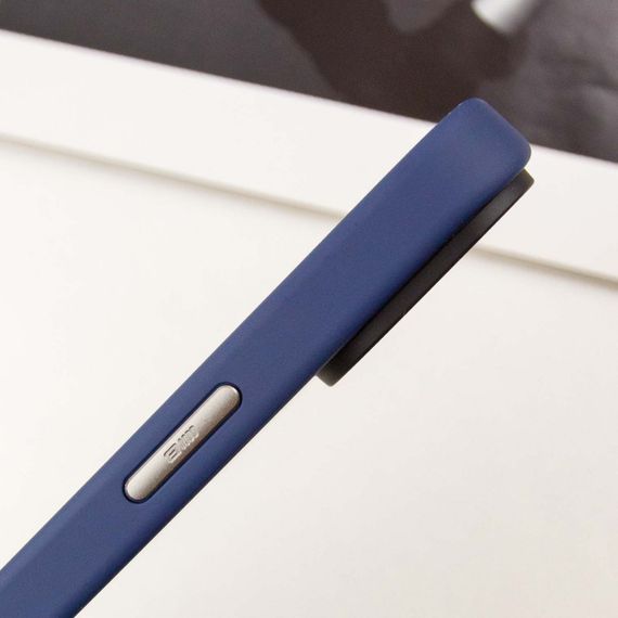 TPU+PC чохол Blueo Skin Friendly Frosted with MagSafe для Apple iPhone 15 (6.1") Синій | Зображення 4