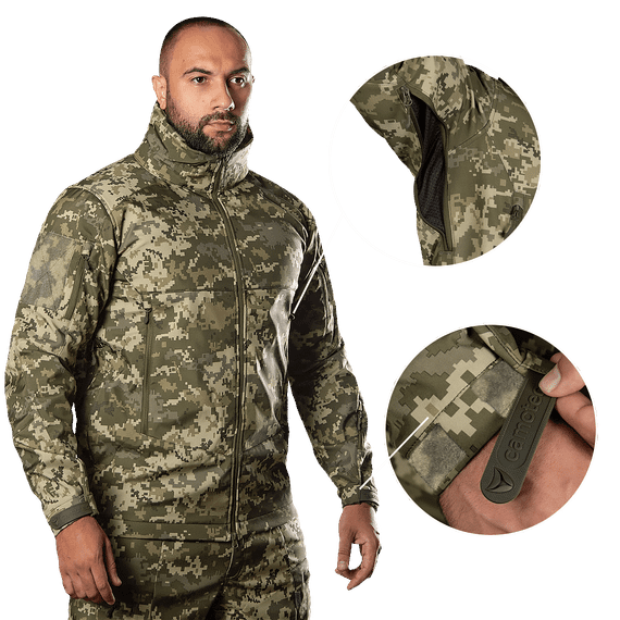Куртка Phantom SoftShell Піксель (7290), XL | Зображення 4