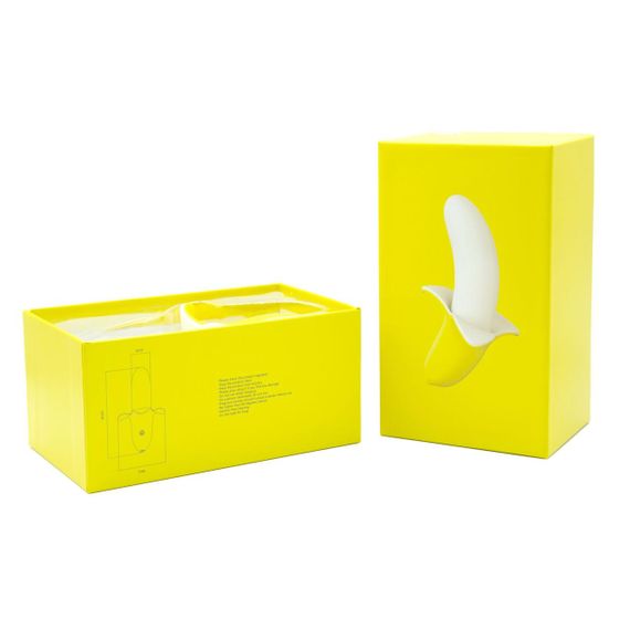 Вібратор-банан Banana Bliss Mini Silicone Vibrator, вагінально-кліторальна стимуляція, 10 режимів Sex Aura | Зображення 8