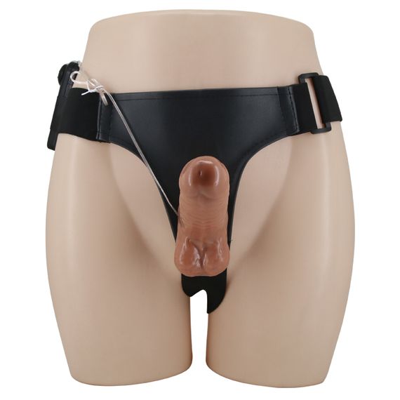Страпон - Ultra Vibrating Dual Penis Strap On 6.2" | Зображення 4