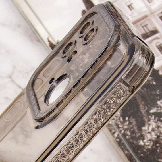 Чохол TPU Starfall Clear для Xiaomi Redmi 10C Сірий | Зображення 5