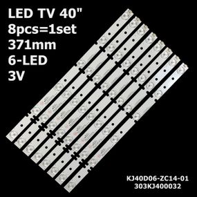 LED підсвітка TV 42" inch 6-led 371mm KJ40D06-ZC14F-01 KJ40D06-ZC14-01 LED42HD330D 303KJ400032 8шт.