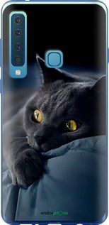 Чохол на Samsung Galaxy A9 (2018) Димчастий кіт "825u-1503-2448"