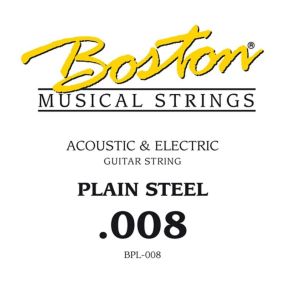 Струна для акустичної або електрогітари Boston BPL-008