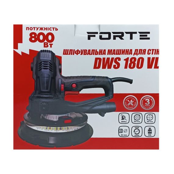 Полировальная машина Forte DWS-180-VL | Зображення 7
