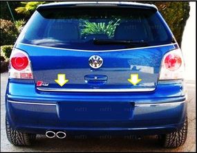 Кромка багажника 2005-2009 (нерж) для Volkswagen Polo