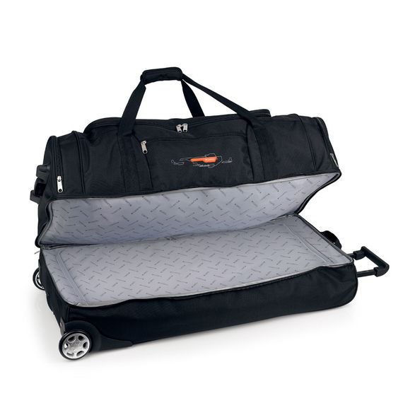 Сумка дорожня на колесах Gabol Week Eco 116L Negro Дорожня валіза Зручна валіза якісна в подорож | Зображення 6