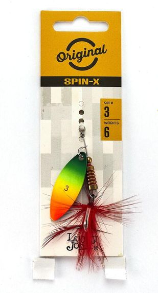 Блесна вращ. Lucky John Лаки Джон SPIN X LONG 03 6,0г FT | Зображення 1