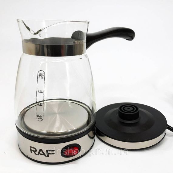 Сучасна електрична турка для кави RAF, Турка електрична зручна побутова GV-80 | Зображення 5