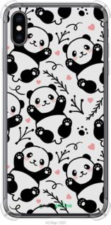 Чохол на iPhone XS Max Панди "4318sp-1557-2448"