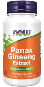 Комплекс для профілактики нервової системи NOW Foods Panax Ginseng 500 mg 100 Veg Caps