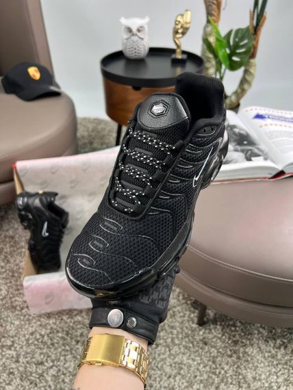 Чоловічі кросівки Air Max Plus New Black White , В'єтнам 42 26.5 | Зображення 6