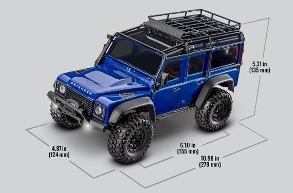 Машинка на радіокеруванні Traxxas TRX-4M Defender 1/18 Land Rover (Green) | Зображення 5