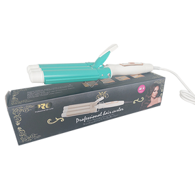 Плойка для волосся потрійна PRO 2325 Бірюзова