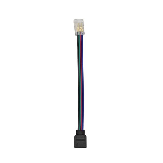 Коннектор SMD5050 PROLUM™ RGB 8mm (провод 4 pin + зажим)