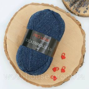 Шкарпеткова пряжа Pro Lana Sockenwolle Uni, 408