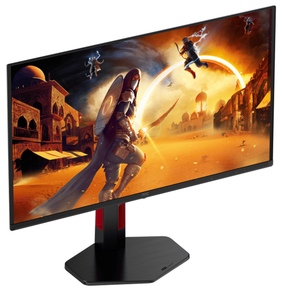 Монiтор 26.5" AOC Q27G4ZDR Black/Red | Зображення 4