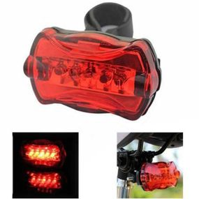 Велоліхтар STOP 198-5LED на батарейках 2xAAA XV-70