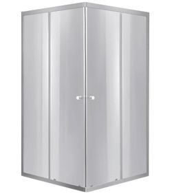 Душевая кабина Lidz Wawel SC90x90.SAT.LOW.DGR квадратная, стекло темное тонированное 4 мм, без поддона LWASC9090SATLOWDGR2