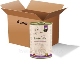 Влажный корм для собак Вaskerville Ягненок и смородина для щенков, 800 г ( 6 шт. упаковка)