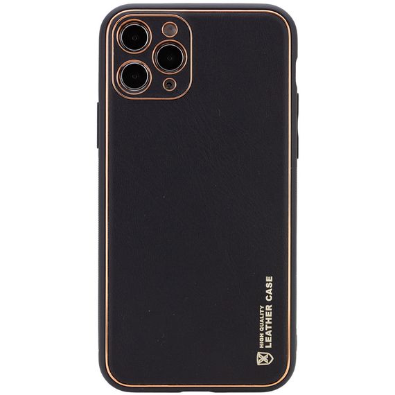 Шкіряний чохол Xshield для Apple iPhone 11 Pro (5.8") Чорний / Black