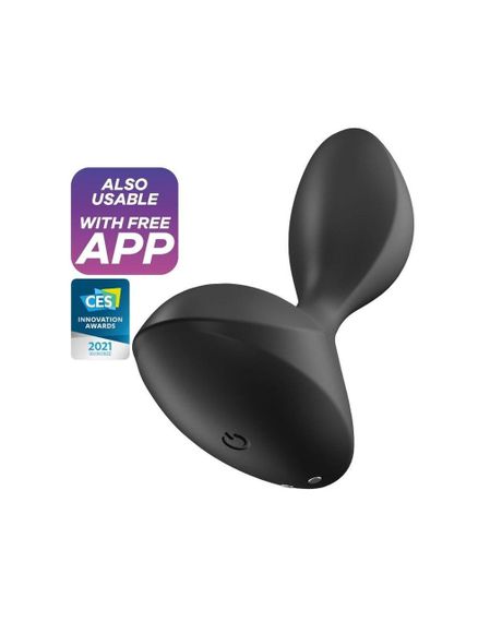 Анальна смарт-пробка з вібрацією Satisfyer Sweet Seal Black Sex Aura